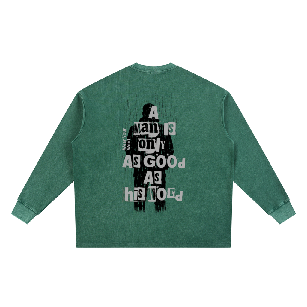 WYW Waffle Oversized T-Shirt