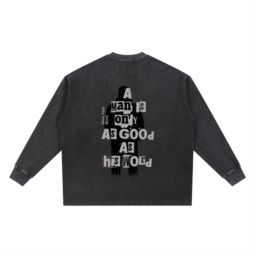 WYW Waffle Oversized T-Shirt