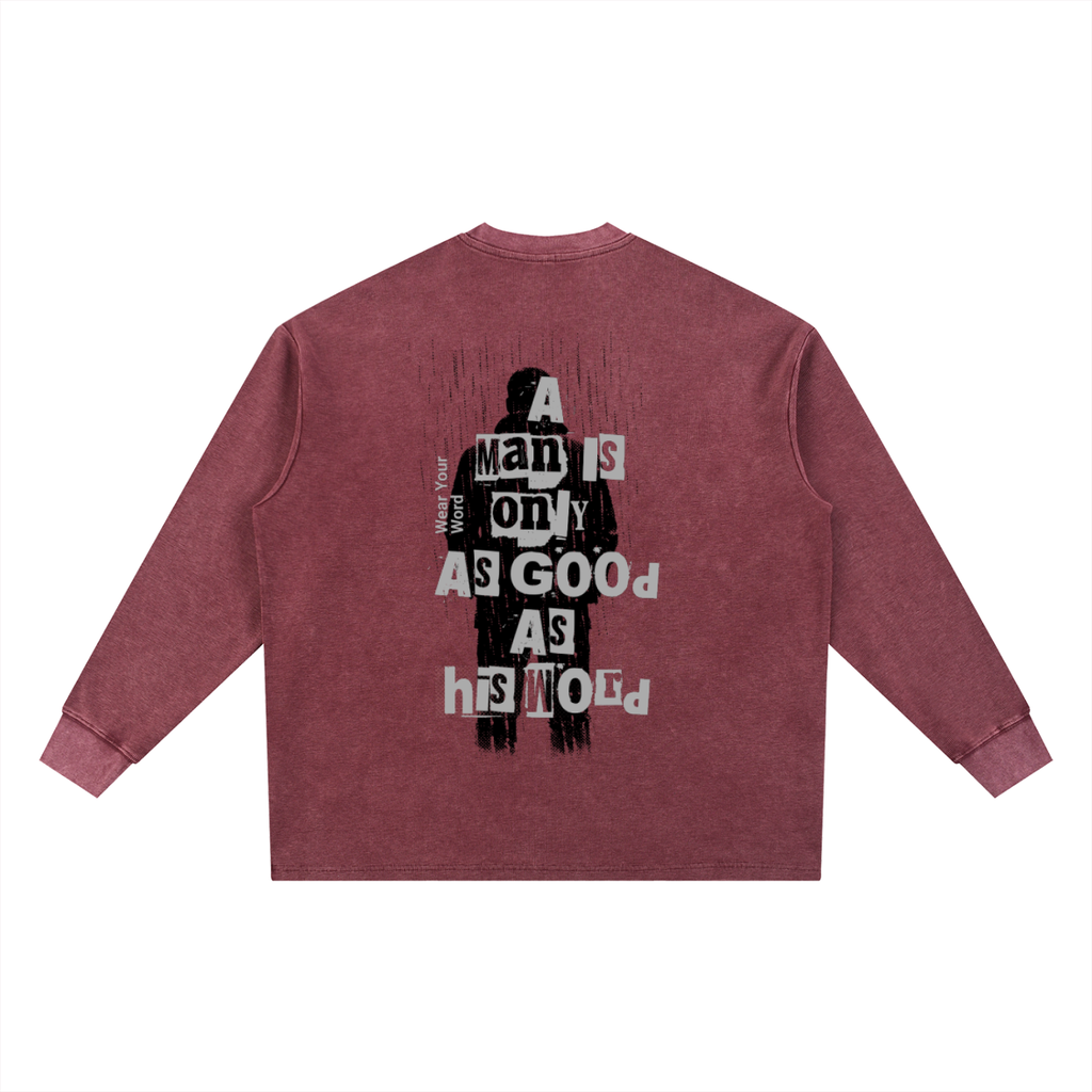 WYW Waffle Oversized T-Shirt