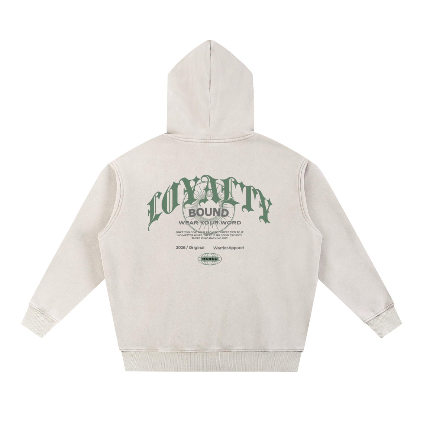Washed Oversize Hoodie (Earth Colors)