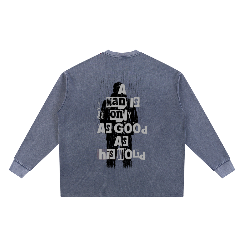 WYW Waffle Oversized T-Shirt